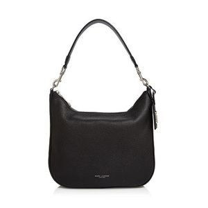 Marc Jacobs Gotham City Leather Hobo Bag in Black